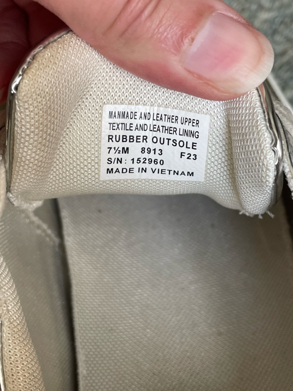 Tory Burch Clover Court Silver Sneakers Women 7.5 - Picture 10 of 13